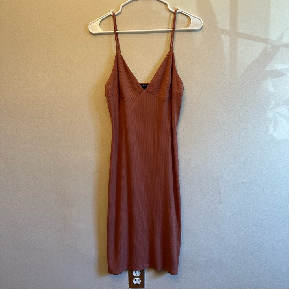 Knit MIDI Dress - XL - Mauve